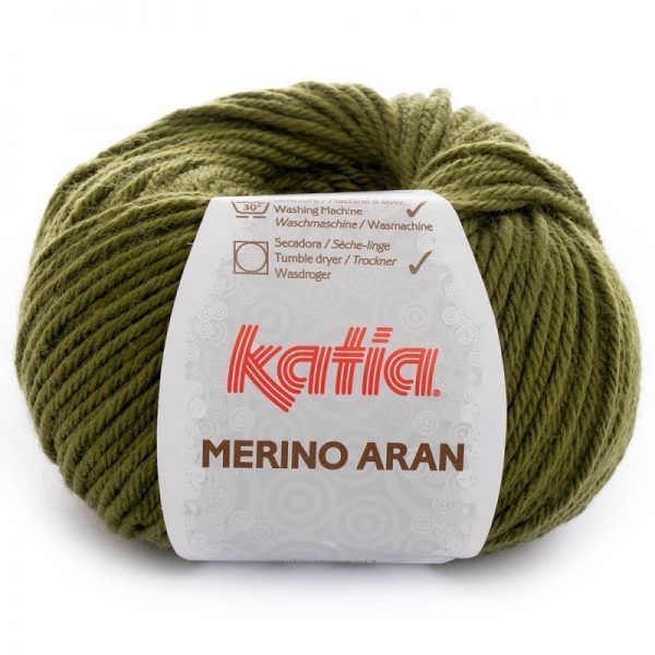 Merino Aran - Katia - Verde-70
