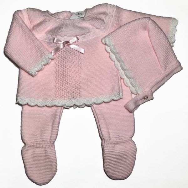 Conjunto 3 piezas Rosa Claro - BABY