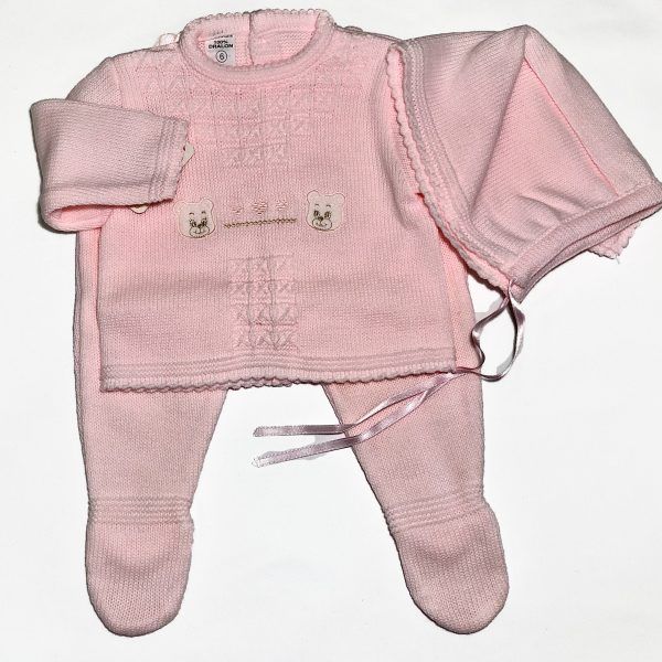 Conjunto 3 piezas Rosa - VISI