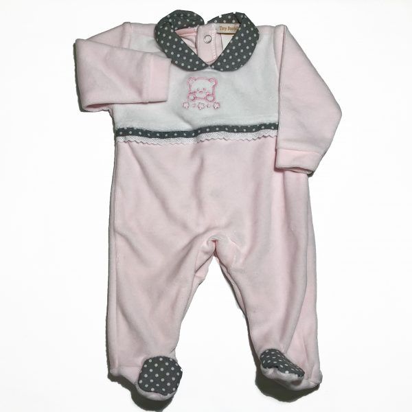 Body Rosa y Gris - Creaciones Tony