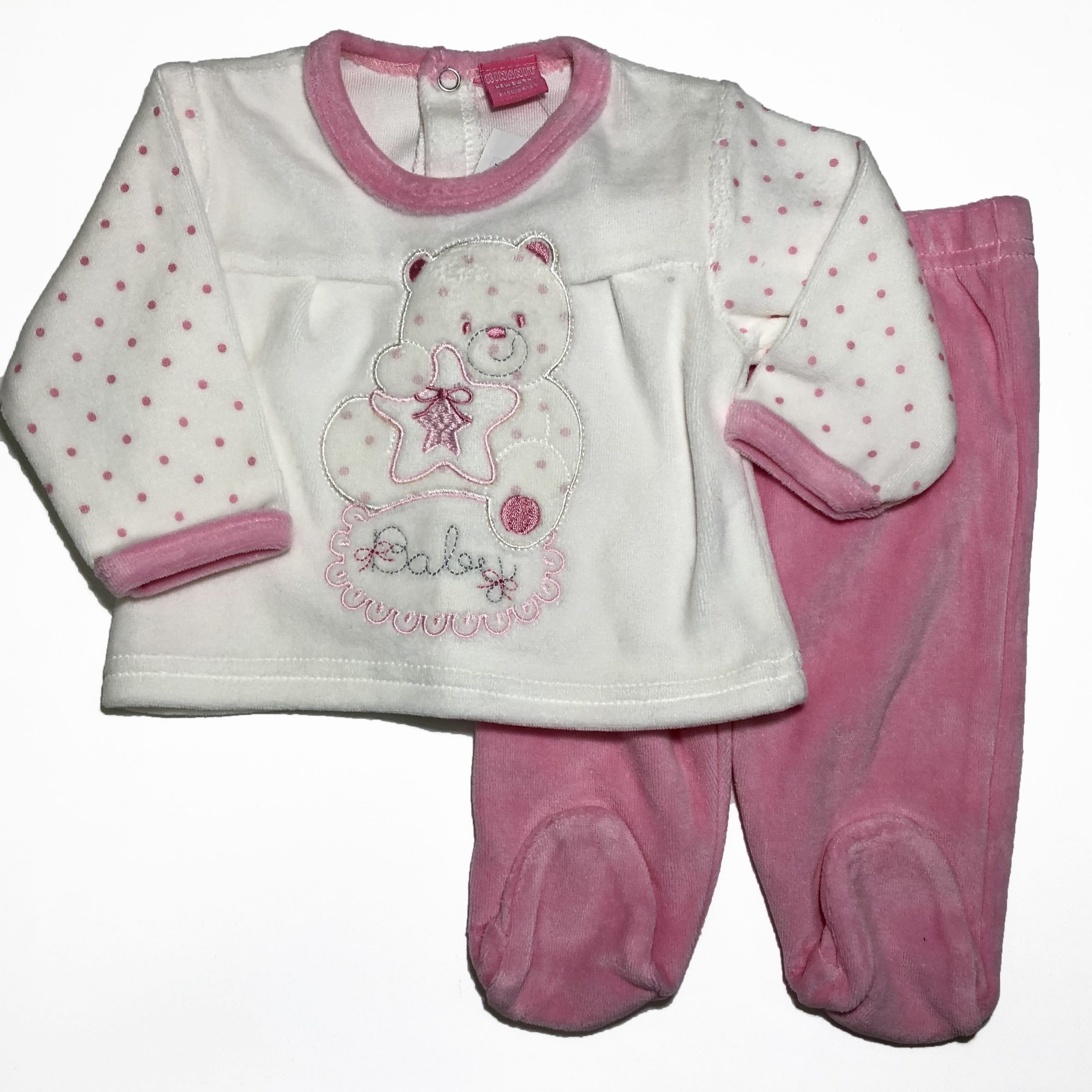 Pijama Polar Rosa- Kinanit