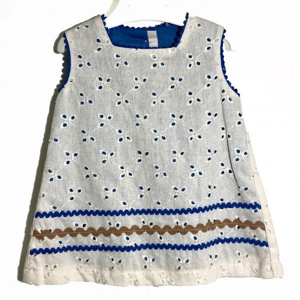 Vestido Cinta Zig-Zag - Mi Muñequita Manuela