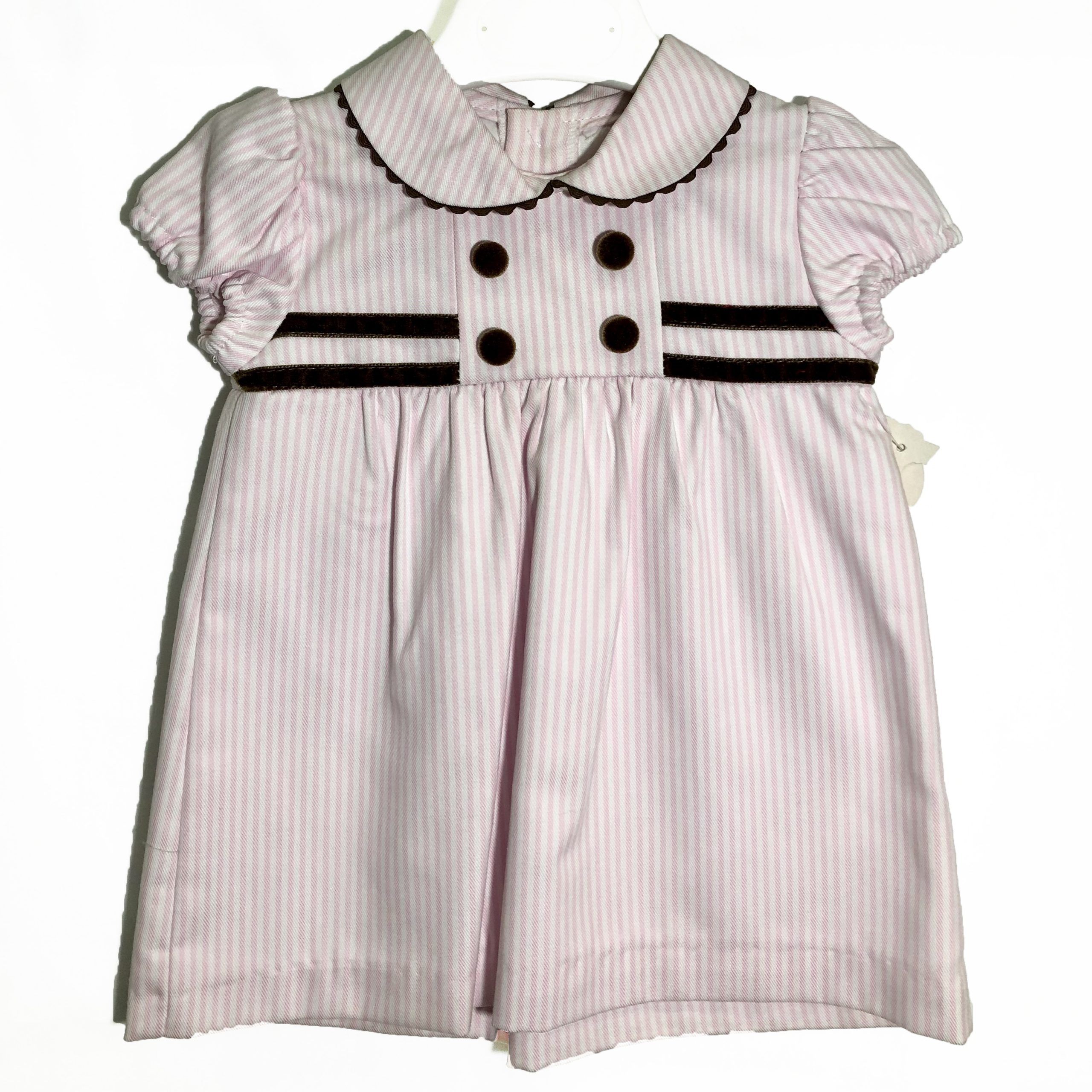 Vestido Rosa Rayas - Yoedu