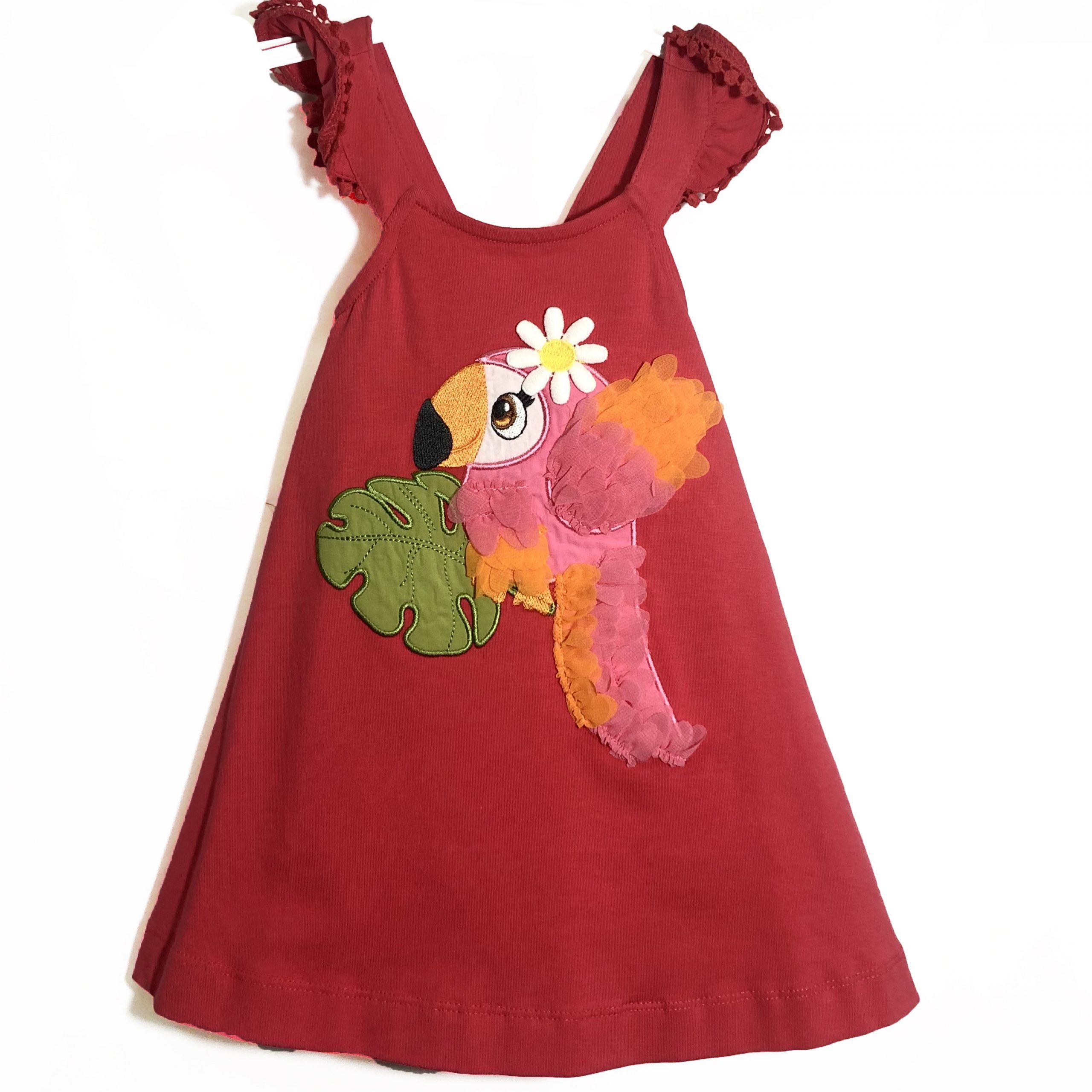 Vestido Loro Rosa - Mayoral