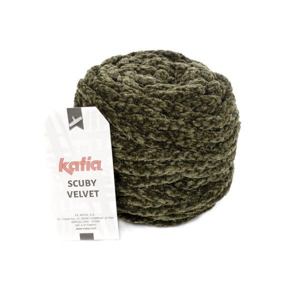 Scuby Velvet - Katia - Verde Musgo-108
