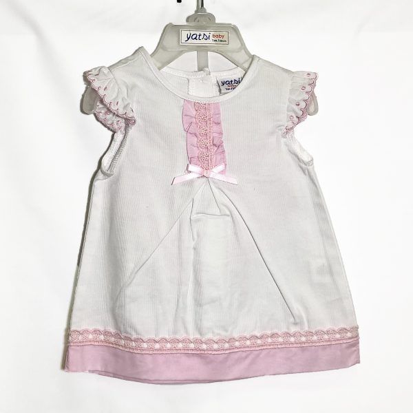 Conjunto 2P Vestido Blanco- Yatsi