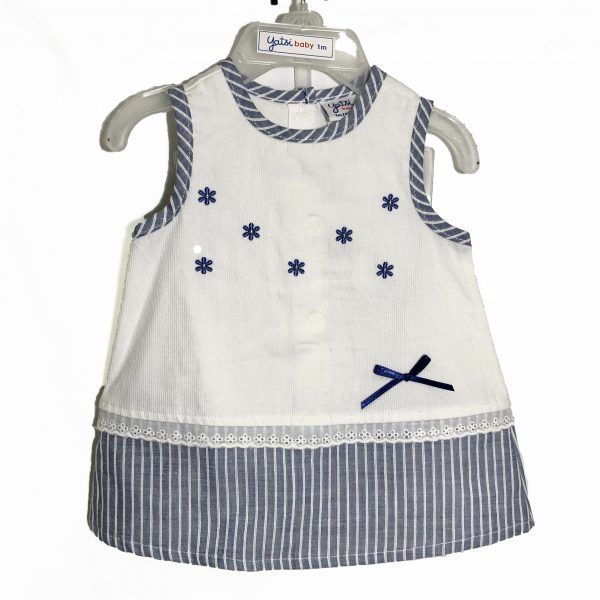 Conjunto 2P Vestido con Bordado- Yatsi