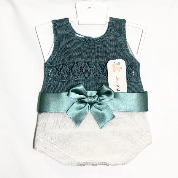 Pelele Hilo Azul Verdoso - Baby