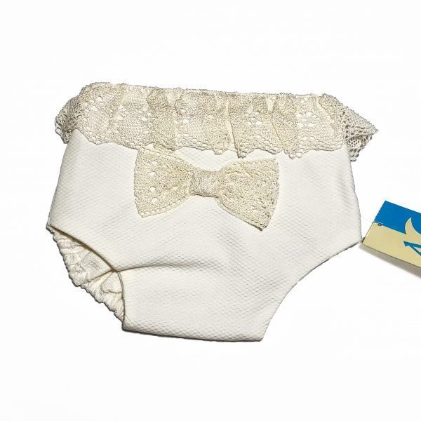 Braguita Bebé Beige Lazo- Anacastel