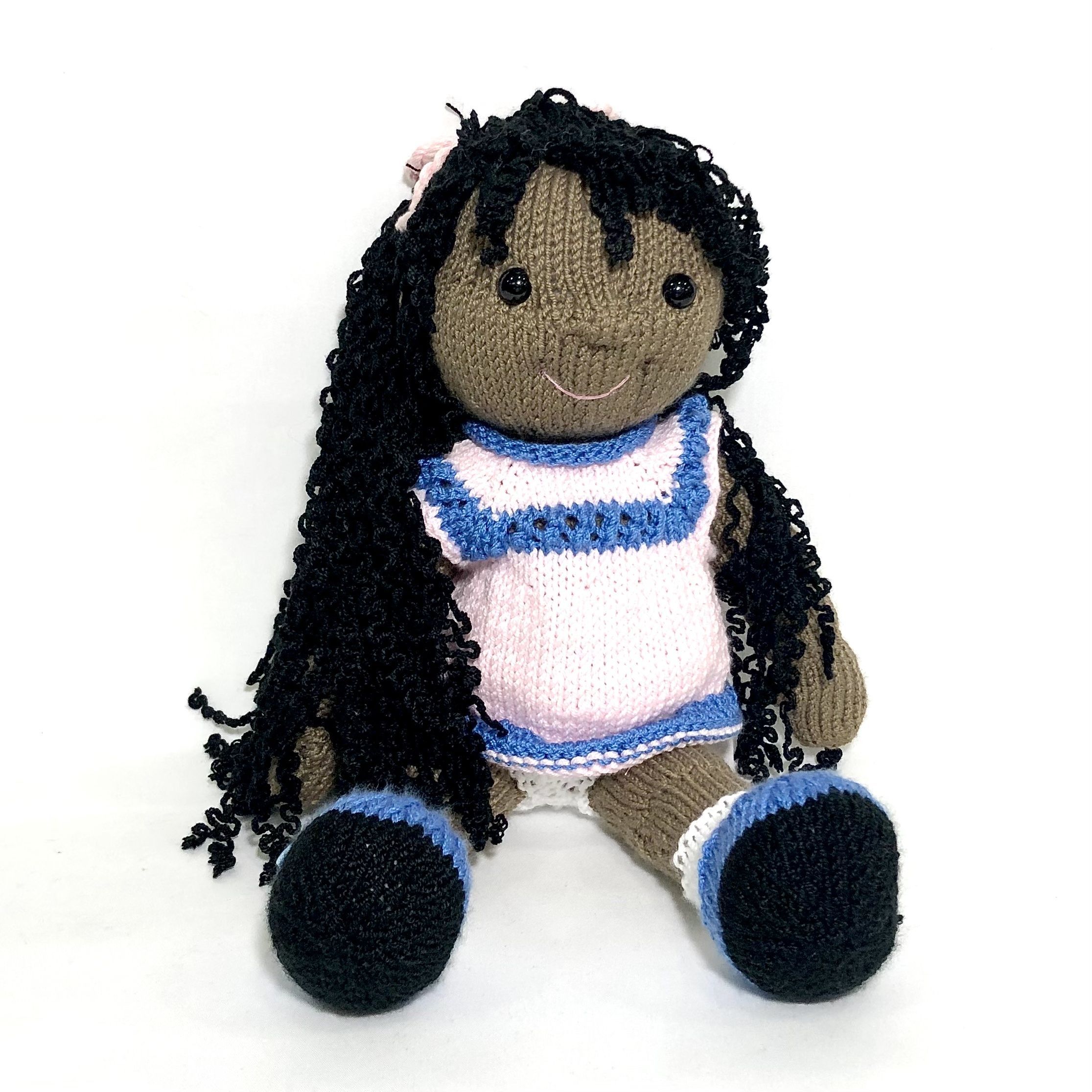 Muñeca Africana- Hecho a mano