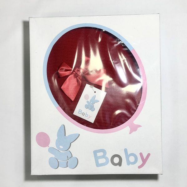 Manta Bebé Rojo- Baby