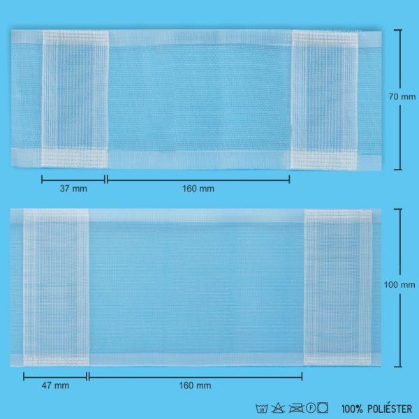Cinta Para Cortina- Pasabarra Transparente