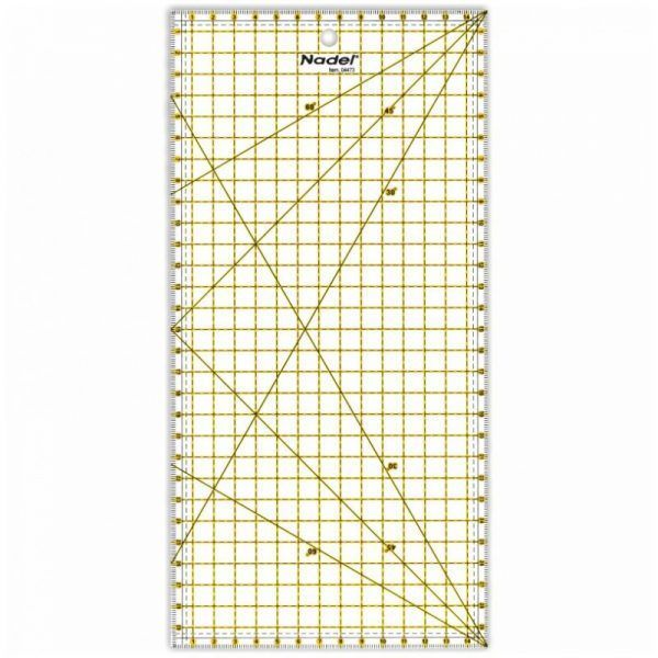 Regla Patchwork 30x15 cm