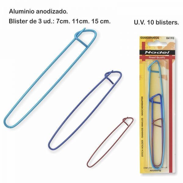 Guardapuntos Aluminio Anodizado (3 unidades)