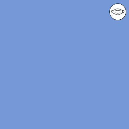 PAS24 Poplin Antibacterian Solid Color Placid Blue - KATIA