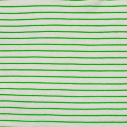 SJ3 Slub Jersey Stripes Green Fluor - KATIA
