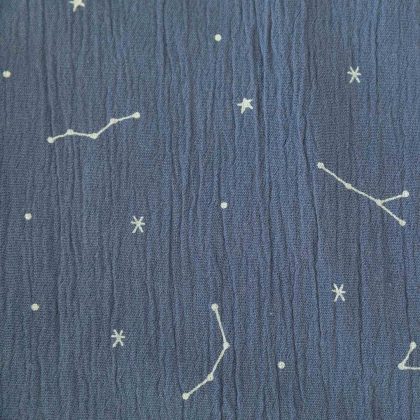 BP4 Bambula Print Stars Country Blue- KATIA